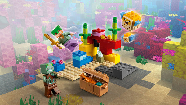 LEGO® Minecraft™ The Coral Reef Building Kit 21164