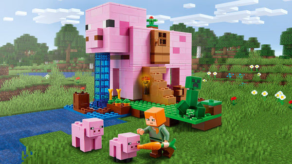 LEGO® Minecraft™ The Pig House Building Kit 21170