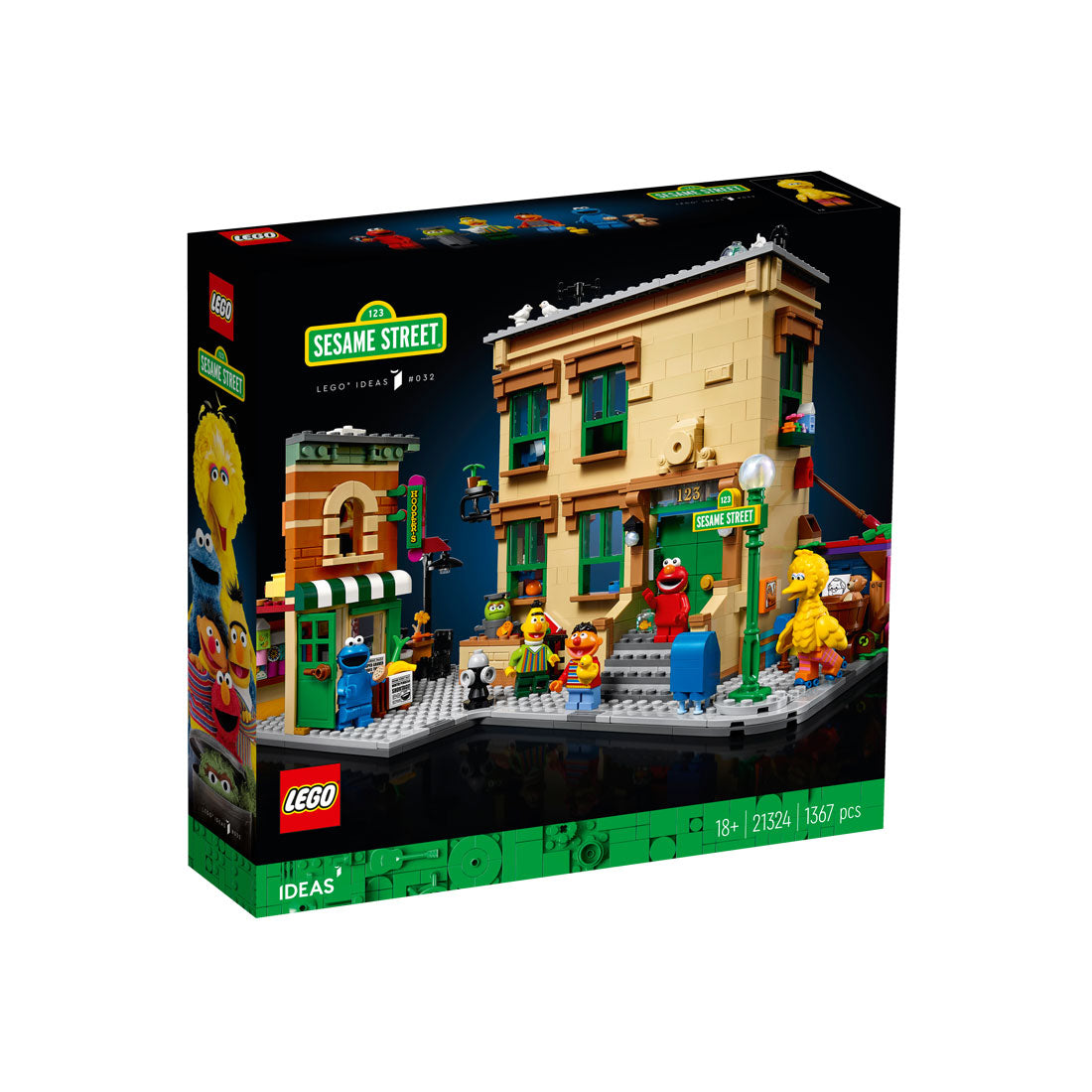 Lego Ideas 123 outlet Sesame Street Model# 21324