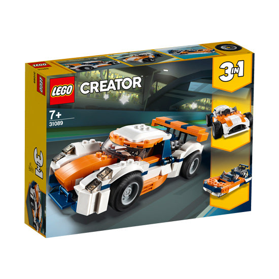 LEGO® CREATOR 3-in-1 Sunset Track Racer 31089