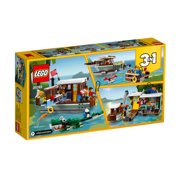 LEGO® CREATOR 3-in-1 Riverside Houseboat 31093