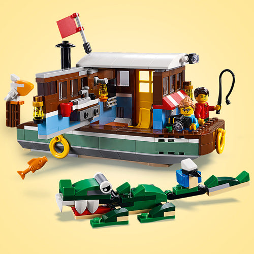 LEGO® CREATOR 3-in-1 Riverside Houseboat 31093