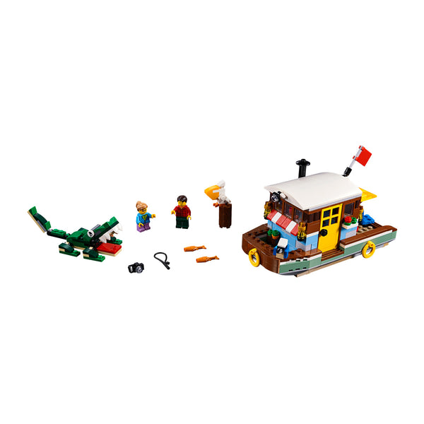 LEGO® CREATOR 3-in-1 Riverside Houseboat 31093