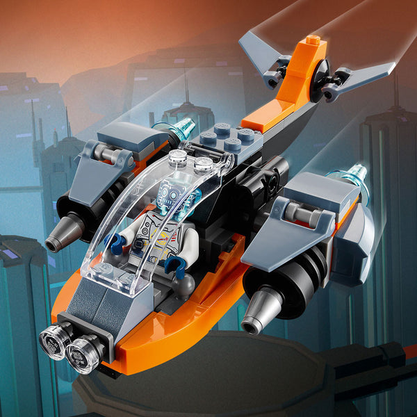 LEGO® Creator 3in1 Cyber Drone Building Kit 31111