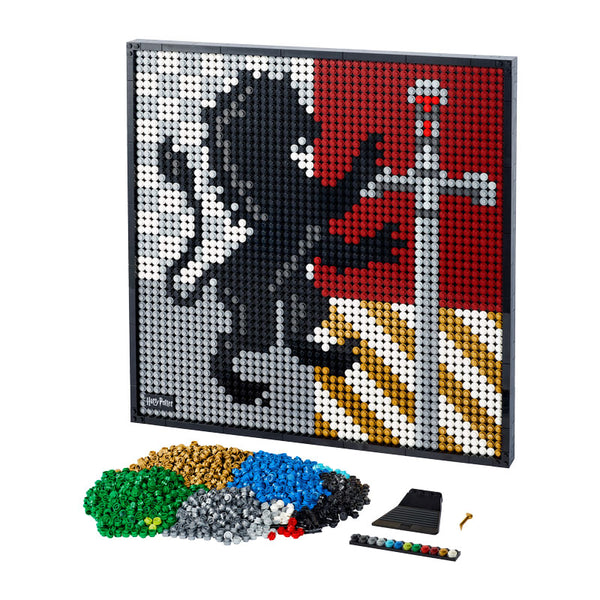 LEGO® ART Harry Potter™ Hogwarts™ Crests 31201