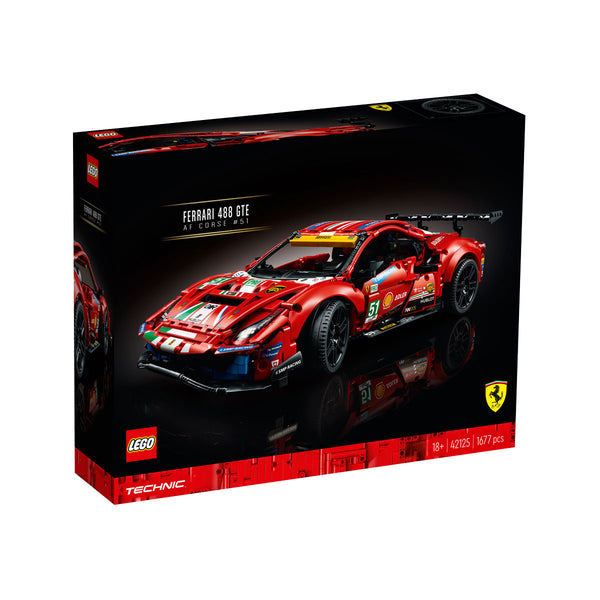 LEGO® Technic™ Ferrari 488 GTE “AF Corse #51” Building Kit 42125