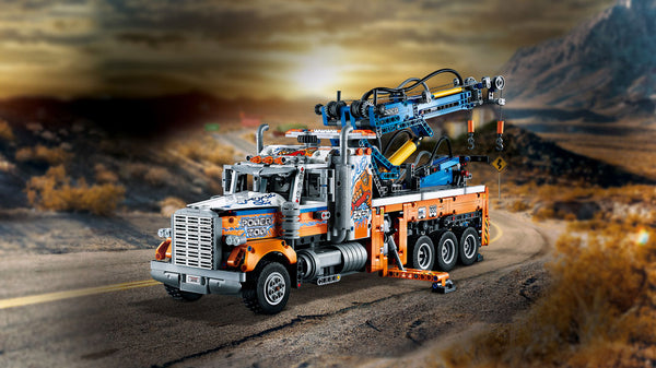 LEGO® Technic Heavy-Duty Tow Truck Model Building Kit 42128