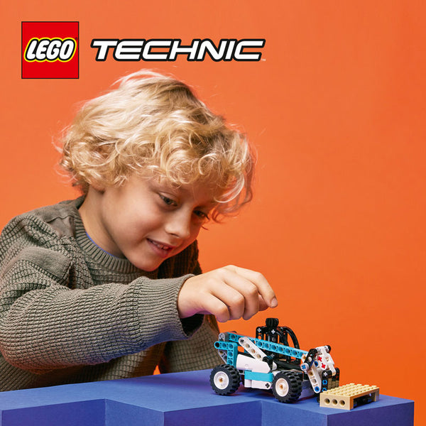 LEGO® Technic™ Telehandler Model Building Kit 42133