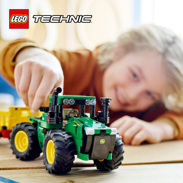 LEGO® Technic™ John Deere 9620R 4WD Tractor Model Building Kit 42136