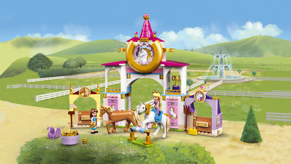 LEGO® ǀ Disney Belle and Rapunzel’s Royal Stables Building Kit 43195