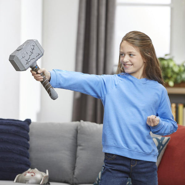 Marvel Studios’ Thor: Love and Thunder Mighty FX Mjolnir Electronic Hammer