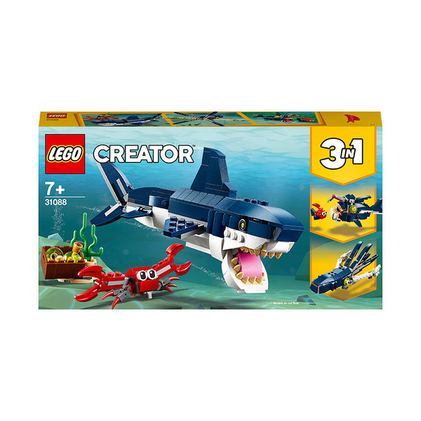 LEGO Creator 3in1 Deep Sea Creatures Building Kit 31088