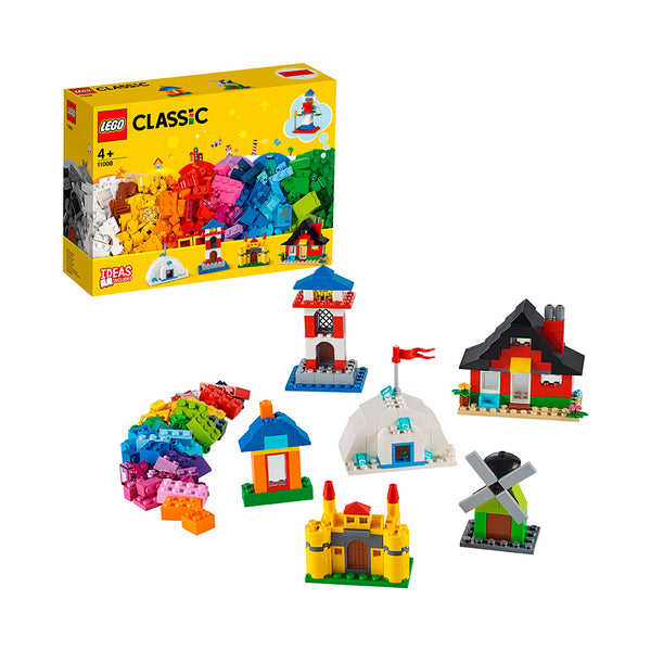 LEGO® Classic Bricks and Houses Kids’ Building Kit Starter Set 11008