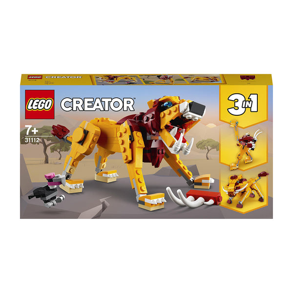 LEGO® Creator 3in1 Wild Lion Building Kit 31112