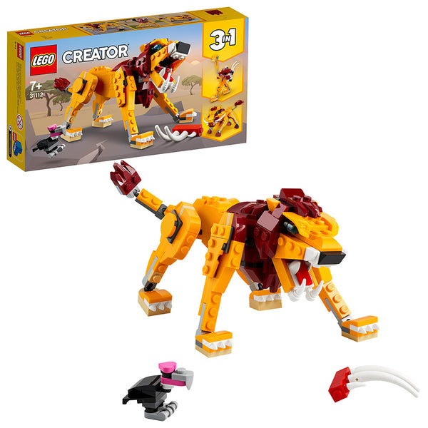 LEGO® Creator 3in1 Wild Lion Building Kit 31112