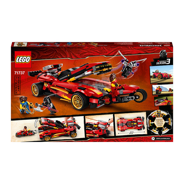 LEGO® NINJAGO® Legacy X-1 Ninja Charger Building Kit 71737