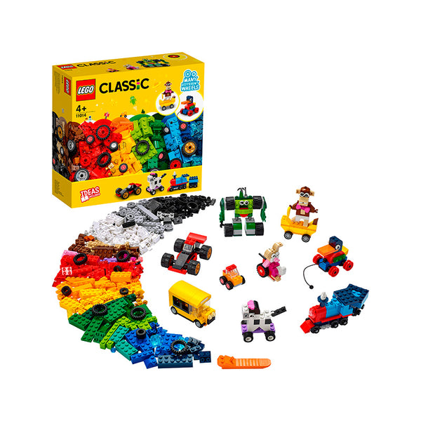 LEGO® Classic Bricks and Wheels Kids’ Building Kit 11014