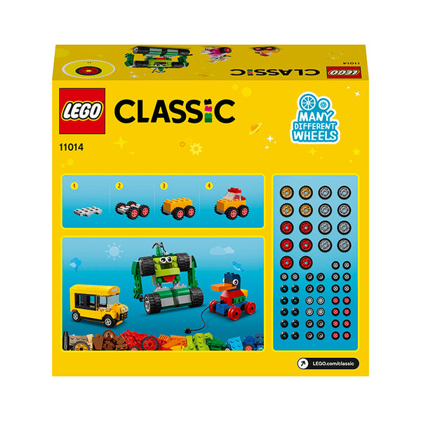 LEGO® Classic Bricks and Wheels Kids’ Building Kit 11014