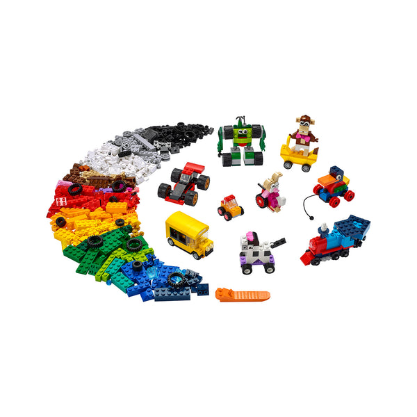 LEGO® Classic Bricks and Wheels Kids’ Building Kit 11014