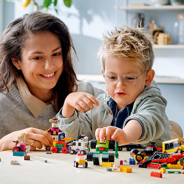 LEGO® Classic Bricks and Wheels Kids’ Building Kit 11014