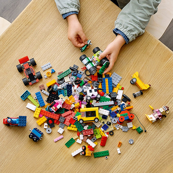 LEGO® Classic Bricks and Wheels Kids’ Building Kit 11014