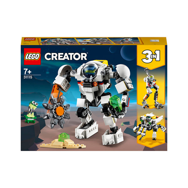 LEGO® Creator 3in1 Space Mining Mech Building Kit 31115