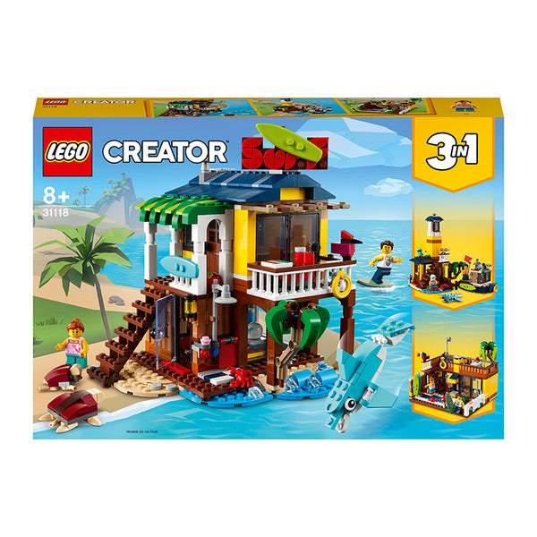 LEGO® Creator 3in1 Surfer Beach House Building Kit 31118