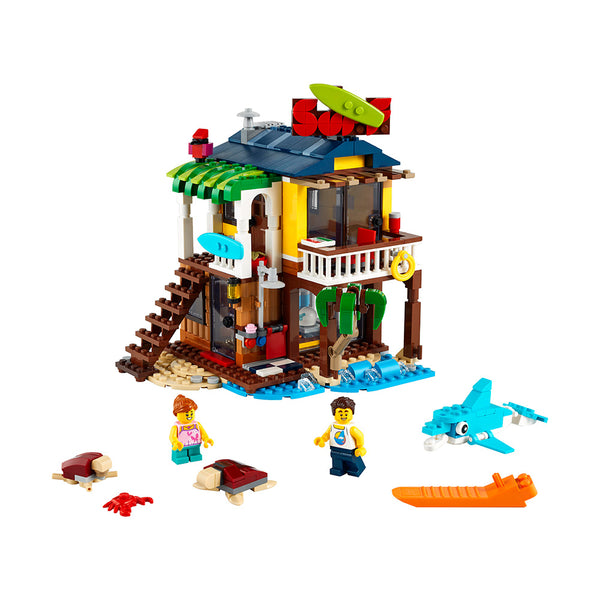 LEGO® Creator 3in1 Surfer Beach House Building Kit 31118