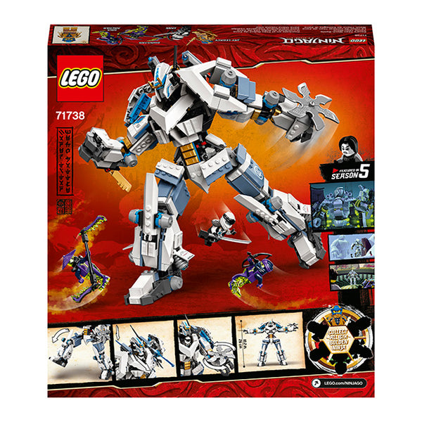 LEGO® NINJAGO® Legacy Zane’s Titan Mech Battle Building Kit 71738