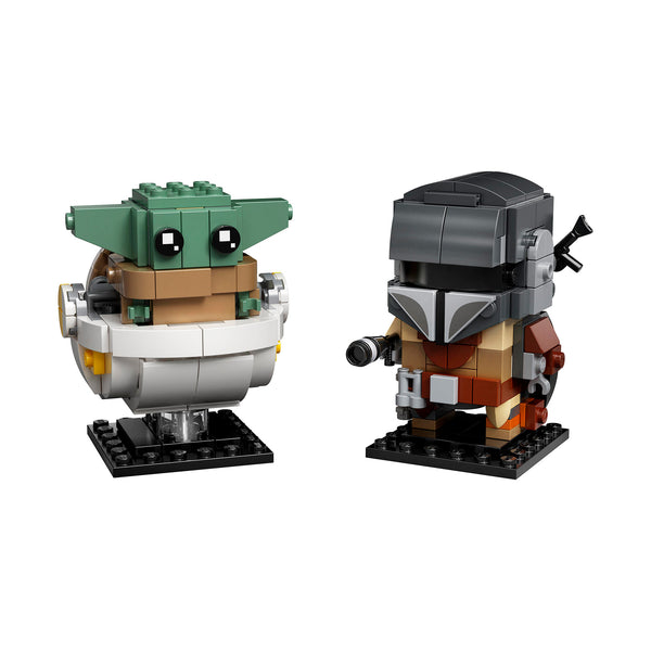 LEGO® BrickHeadz™ Star Wars™ The Mandalorian™ & The Child Building Kit 75317