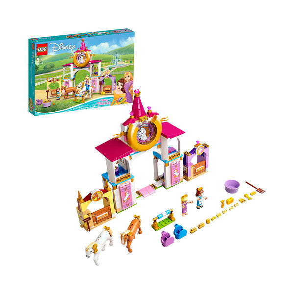 LEGO® ǀ Disney Belle and Rapunzel’s Royal Stables Building Kit 43195