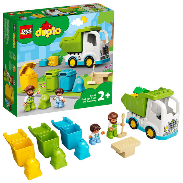 LEGO® DUPLO® Town Garbage Truck and Recycling Building Toy 10945