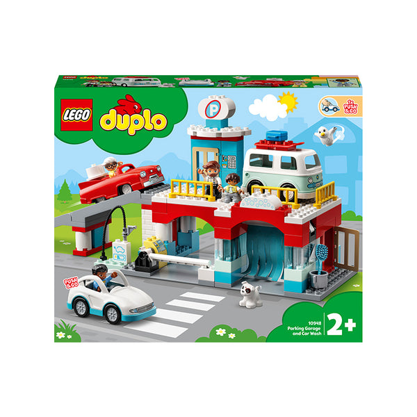 LEGO® DUPLO® Car Park and Car Wash Building Toy 10948