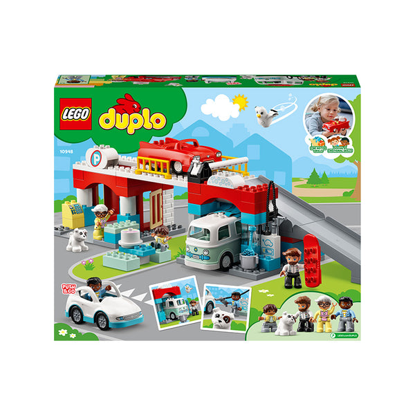 LEGO® DUPLO® Car Park and Car Wash Building Toy 10948