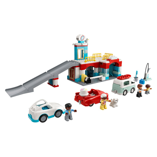 LEGO® DUPLO® Car Park and Car Wash Building Toy 10948