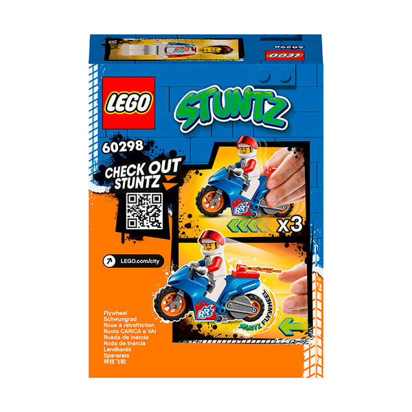 LEGO® City Rocket Stunt Bike Building Kit 60298