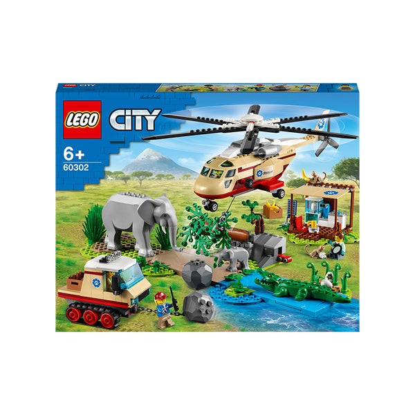 LEGO® City Wildlife Rescue Operation Building Kit 60302