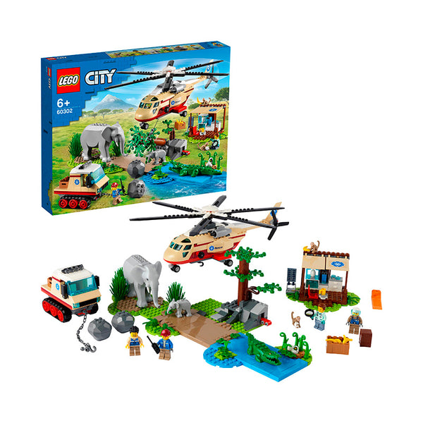 LEGO® City Wildlife Rescue Operation Building Kit 60302