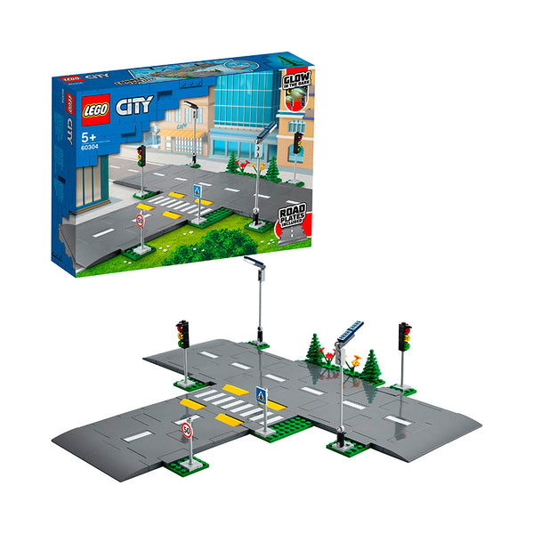 LEGO® City Road Plates Building Kit 60304