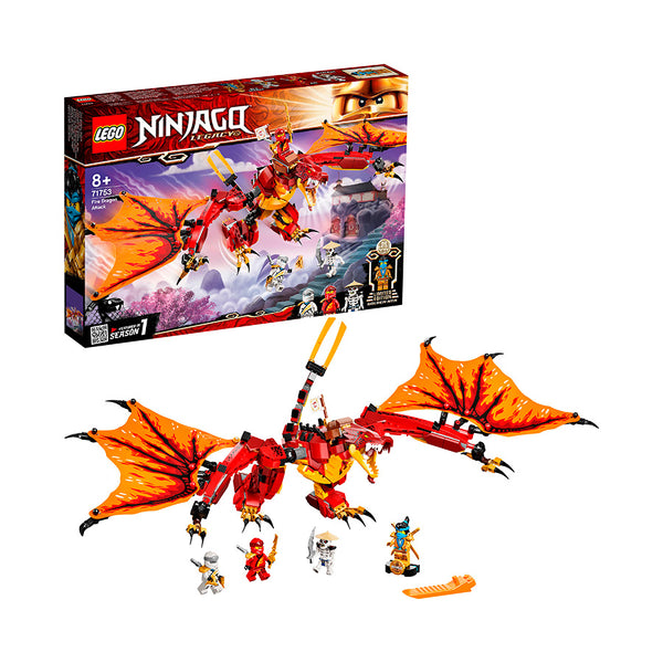 LEGO® NINJAGO® Legacy Fire Dragon Attack Building Kit 71753