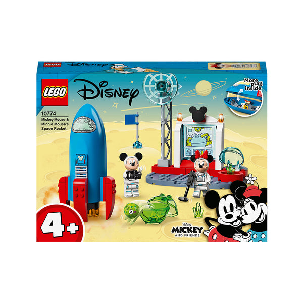 LEGO® ǀ Disney Mickey and Friends Mickey Mouse & Minnie Mouse’s Space Rocket Building Kit 10774