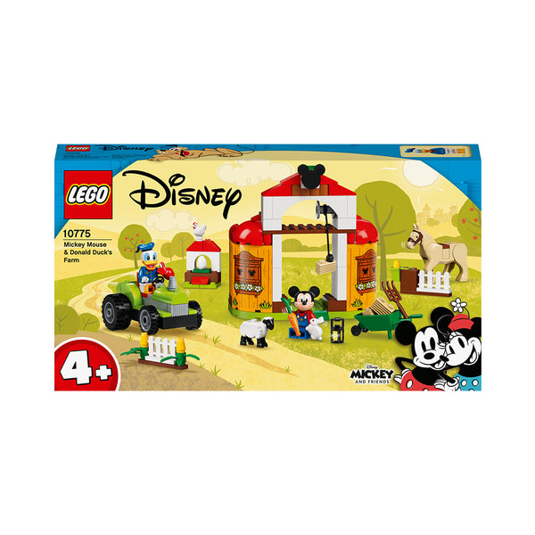 LEGO® ǀ Disney Mickey and Friends Mickey Mouse & Donald Duck’s Farm Building Kit 10775