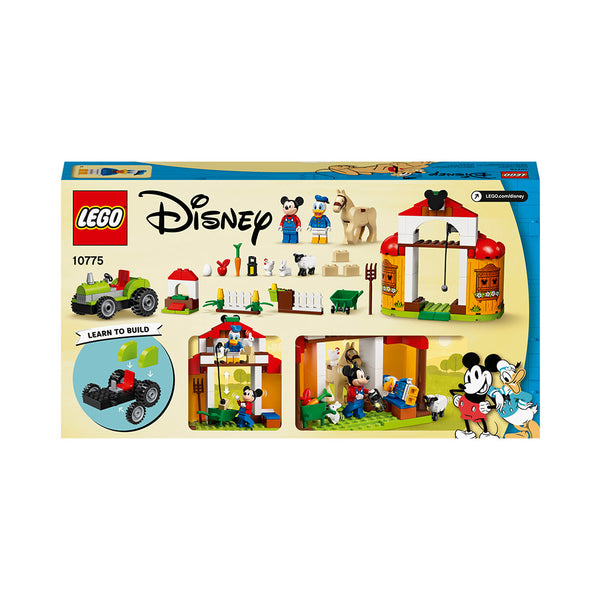 LEGO® ǀ Disney Mickey and Friends Mickey Mouse & Donald Duck’s Farm Building Kit 10775