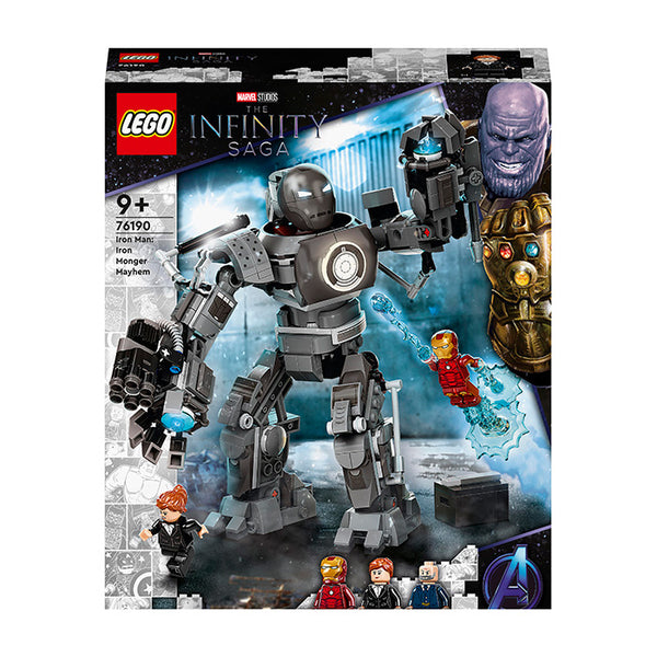 LEGO® Marvel Iron Man: Iron Monger Mayhem Building Kit 76190