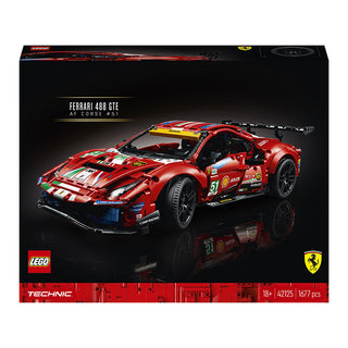 LEGO® Technic™ Ferrari 488 GTE “AF Corse #51” Building Kit 42125