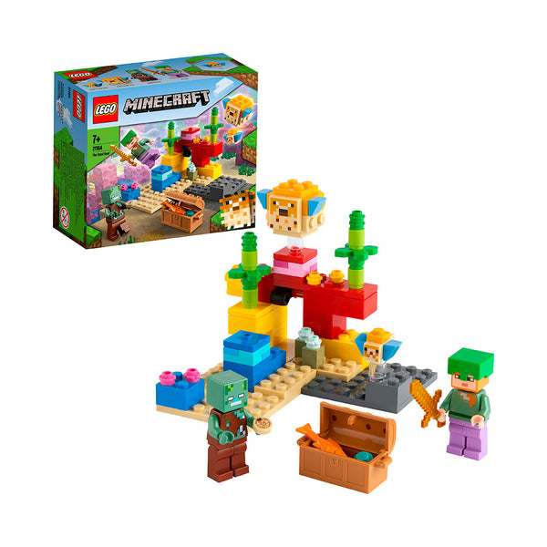 LEGO® Minecraft™ The Coral Reef Building Kit 21164