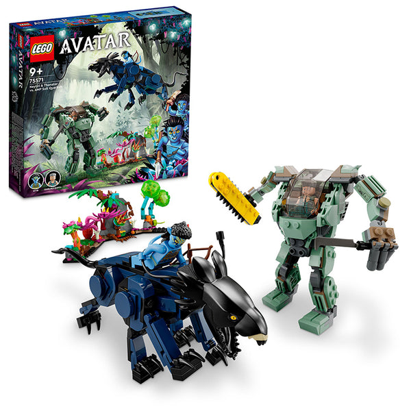 LEGO® Avatar Neytiri & Thanator vs. AMP Suit Quaritch 75571