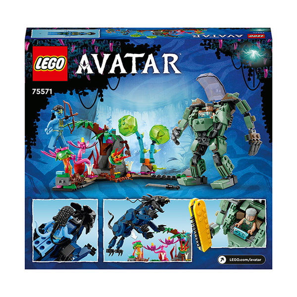 LEGO® Avatar Neytiri & Thanator vs. AMP Suit Quaritch 75571