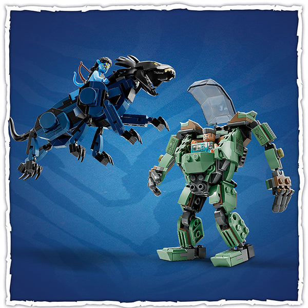 LEGO® Avatar Neytiri & Thanator vs. AMP Suit Quaritch 75571