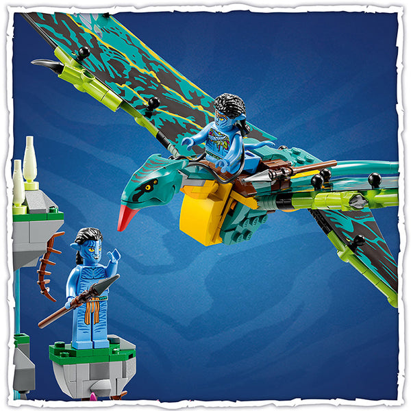 LEGO® Avatar Jake & Neytiri’s First Banshee Flight Building Set 75572